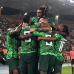 Jubilation as the Super Eagles net the standout goal of the game